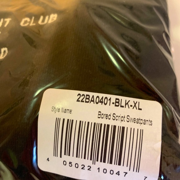 Bored Ape Yacht Club “Bored Script” Sweatpants BAYC - Picture 4 of 7